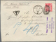 Neusüdwales: 1890 (8.12.), QV And Arms Of Colony 6d. Carmine Single Use On Cover From SYDNEY Per 'Ka - Covers & Documents