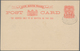Delcampe - Neusüdwales: 1897, Five Pictorial Stat. Postcards Coat Of Arms 1d. Red Headed 'Greetings' Or 'Christ - Brieven En Documenten