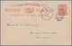 Neusüdwales: 1898, Three Stat. Postcards 'coat Of Arms' 1d Red With Pictures On Reverse 'HAWKESBURY - Brieven En Documenten