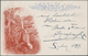 Neusüdwales: 1898/1899, Six Different Pictorial Stat. Postcards 1½d. Blue With Pictures On Reverse ' - Covers & Documents