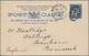 Delcampe - Neusüdwales: 1898/1899, Six Different Pictorial Stat. Postcards 1½d. Blue With Pictures On Reverse ' - Brieven En Documenten