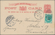 Delcampe - Neusüdwales: 1899/1906, Five Pictorial Stat. Postcards Coat Of Arms 1d. Red With Pictures On Reverse - Brieven En Documenten