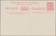 Neusüdwales: 1907, Pictorial Stat. Postcard Coat Of Arms 1d. Red With Divided Address Side And View - Briefe U. Dokumente
