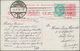 Neusüdwales: 1908 (28.8.), Stat. Postcard 1d. Red For The Visit Of The AMERICAN FLEET Uprated With ½ - Briefe U. Dokumente