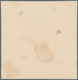 Südaustralien: 1890’s, Stamp Design Competition Handpainted ESSAY (39 X 46 Mm) In Sepia Ink On Card - Brieven En Documenten