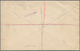 Südaustralien: 1909 (24.8.), Registered Cover Bearing 'Thick Postage Long Toms' 3d. Olive-green, 9d. - Briefe U. Dokumente