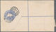Tasmanien - Ganzsachen: 1912 (24.9.), Registered Letter QV (3d.) Blue Small Size (129 X 77 Mm) Uprat - Briefe U. Dokumente