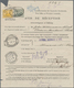 Westaustralien: 1909, Avis De Reception Form For A Local Registered Letter "PERTH 8 SP 09" Bearing ½ - Brieven En Documenten