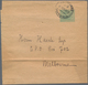 Westaustralien: 1912 (24.9.), Wrapper 'Swan' ½d. Green Without Borders Used Within MELBOURNE/Vic., W - Brieven En Documenten