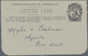 Australien - Ganzsachen: 1913/1916, Six Lettercards Incl. Four Kangaroos 1d. With Views 'HUONVILLE T - Postwaardestukken
