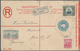 Barbados: 1908 (6.10.), Registered Letter QV 2d. Blue (scarce Large Size 200 X 127 Mm) With Imprint - Barbados (1966-...)