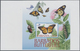 Barbados: 2005, Butterflies Complete IMPERFORATE Set Of Four (Anartia Jatrophae, Ascia Monuste, Hist - Barbados (1966-...)