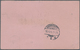 Belgisch-Kongo: 1908 Postal Stationery Double Card 10+10c., Overprinted "CONGO BELGE", Used REGISTER - Andere & Zonder Classificatie