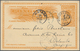 Belgisch-Kongo: 1910 Postal Stationery Card 10 On 15c. Orange Used From A Small Place (sender's Note - Andere & Zonder Classificatie