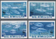 Bermuda-Inseln: 2004, WWF Bluefin Tuna (Thunnus Thynnus) Complete IMPERFORATE Set Of Four, Mint Neve - Bermudes