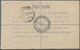 Betschuanaland: 1926 (4.1.), Registered Letter KGV 4d. Deep-green Optd. 'DUTY 5½d.' Uprated With KGV - 1885-1964 Bechuanaland Protectorate