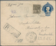 Brasilien - Ganzsachen: 1915/1921, Group Of Three 200 R Blue 'liberty Head' Postal Stationery Envelo - Postal Stationery