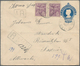 Delcampe - Brasilien - Ganzsachen: 1915/1921, Group Of Three 200 R Blue 'liberty Head' Postal Stationery Envelo - Ganzsachen