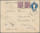 Delcampe - Brasilien - Ganzsachen: 1915/1921, Group Of Three 200 R Blue 'liberty Head' Postal Stationery Envelo - Postal Stationery