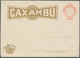 Brasilien - Ganzsachen: 1927, Stationery Advertising Letter Sheet 200 Reis "FONTE CAX AMBU D.PEDRO", - Postal Stationery