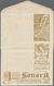 Brasilien - Ganzsachen: 1927, Stationery Advertising Letter Sheet 200 Reis "FONTE CAX AMBU D.PEDRO", - Postal Stationery