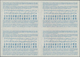 Brasilien - Ganzsachen: 1953. International Reply Coupon 2 Cruzeiros (London Type) In An Unused Bloc - Postal Stationery