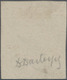 Britisch-Guyana: 1857, Ship Type Definitive 1c. Dull Red (type C) Imperforate With Good To Wide Marg - Britisch-Guayana (...-1966)