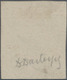 Britisch-Guyana: 1857, Ship Type Definitive 1c. Dull Red (type C) Imperforate With Good To Wide Marg - British Guiana (...-1966)