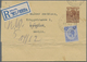 Britisch-Honduras: 1925 (27.11.), Wrapper KGV 2c. Brown Uprated With 5c. Ultramarine For Registered - Brits-Honduras (...-1970)