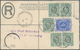 Britisch-Ostafrika Und Uganda: 1905 (7.2.), Registered Letter KEVII 2a. Blue Uprated With 5 X KEVII - Protectoraten Van Oost-Afrika En Van Oeganda