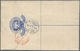 Britische Südafrika-Gesellschaft: 1908 (26.9.), Registered Letter Coat Of Arms 2d. Blue Uprated With - Unclassified