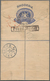 Britische Südafrika-Gesellschaft: 1909 Postal Stationery Registered Envelope 4d. Ultramarine With Cu - Unclassified