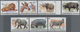 Burundi: 1983, African Wildlife Complete Set Of 13 From 2fr. To 85fr. (Lion, Giraffe, Rhinoceros, El - Ongebruikt