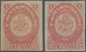 Neufundland: 1861-62, ONE SHILLING, Deep Rose-lake Unused (SG 20), Signed, And ONE SHILLING Rose Wit - 1857-1861