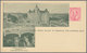 Canada - Ganzsachen: 1920/26 Two Unused And One Used Privately Rouletted Pictured Postal Stationery - 1903-1954 De Koningen