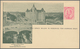 Canada - Ganzsachen: 1920/26 Two Unused And One Used Privately Rouletted Pictured Postal Stationery - 1903-1954 Kings