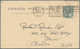 Delcampe - Canada - Stempel: 1913/1919, Four Postal Stationery Cards With Special Cancels: "THE STAMPED WINNIPE - Histoire Postale