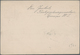 Curacao: 1890/91, Stationery Reply Card 5 C. (answer Card Unused) Sent From "CURACAO 10 1 1891" Via - Curacao, Netherlands Antilles, Aruba