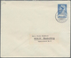 Curacao: 1936, Two Stationery Envelopes: 12½ C Green And 15 C Blue Both Sent From "ARUBA 28.9.36" To - Niederländische Antillen, Curaçao, Aruba