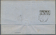 Dänisch-Westindien - Vorphilatelie: 1861, Full Entire Letter With B/s English Cancel "ST. THOMAS JN - Denmark (West Indies)