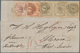 Dänisch-Westindien: 1867 Cover From Copenhagen To St. Croix, Danish West Indies 'Pr Steamer Via Sout - Denmark (West Indies)