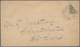 Dänisch-Westindien: 1903 Cover Franked With Bisected 4 Cents Grey-blue/light-brown Posted From Frede - Denmark (West Indies)