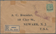 Dominica - Stempelmarken: 1922, QV 6d Green Ovpt. "REVENUE" Tied "...EN POST OFFICE AU 13 (22)" To R - Dominica (1978-...)