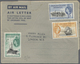Delcampe - Falklandinseln: 1952/58, Four Air Letters At 6d Rate, Franked KGVI (1) Or QEII (3) On Army Form W301 - Falklandeilanden