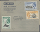 Delcampe - Falklandinseln: 1952/58, Four Air Letters At 6d Rate, Franked KGVI (1) Or QEII (3) On Army Form W301 - Falkland Islands