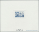 Fezzan: 1949. Lot With Eight Single Epreuves D'atelier For Some Stamps Of The Definitives Set (Sc #2 - Covers & Documents