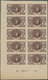 Französisch-Guinea: 1906/1907, Definitives, 2c. Lilac-brown/red, Imperforate Essay, Marginal Imprint - Sonstige & Ohne Zuordnung