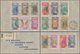 Französisch-Guinea: 1938 Cover Franked With 20 Stamps Of The Issue Landscapes, No Complete Set, In G - Other & Unclassified