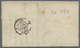 Französisch-Guyana: 1853, Prisoner's Letter, Some Parts Missing, With Large Oval "POSTE AUX LETTRES - Briefe U. Dokumente