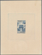 Französisch-Sudan: 1941, 1 F Green And 2.50 F Blue PETAIN Two Proofs On Papier 11,7x15,6 - Unused Stamps